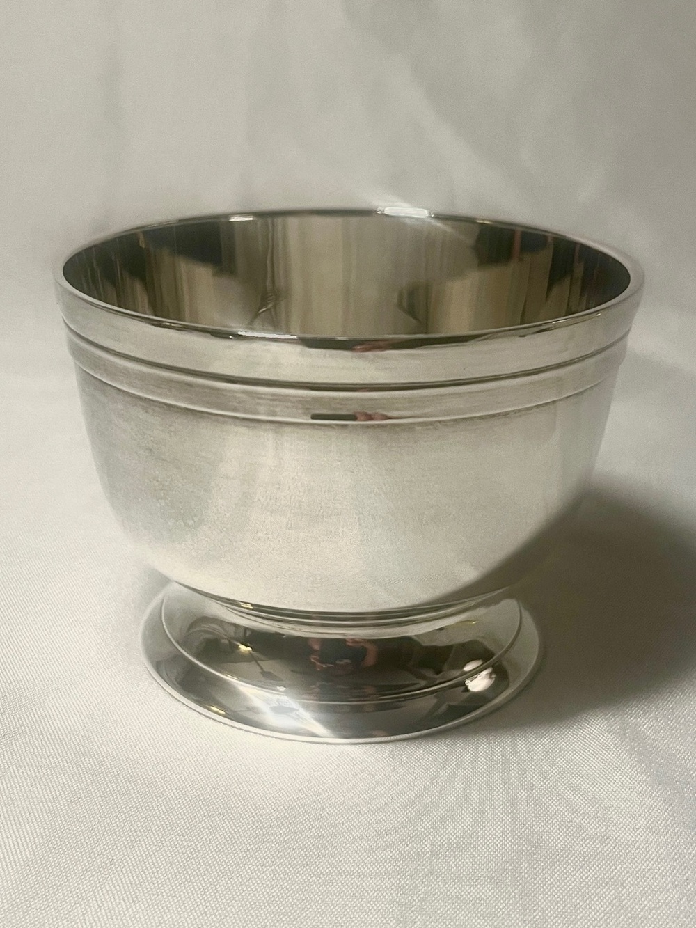 Silver-plate Small Bowl | Leonard Silver Co. EPNS | Paul Revere